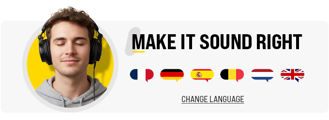 Make it sound right