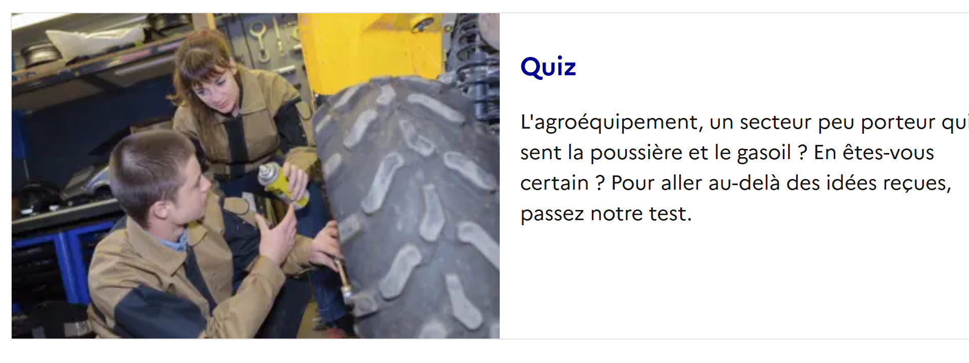 Quiz agroéquipement
