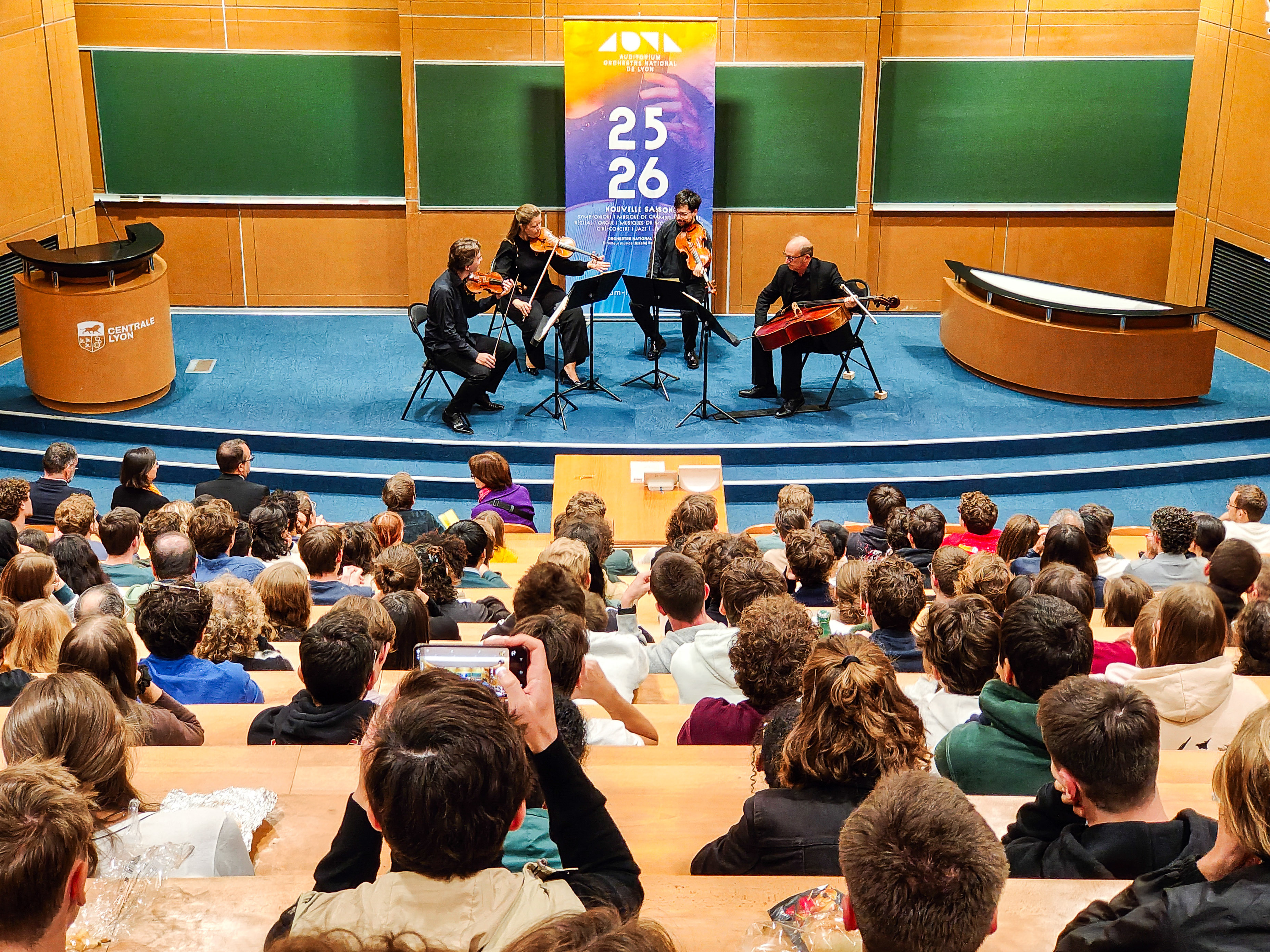 concert AONL à Centrale Lyon
