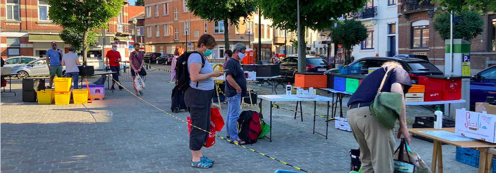 Notre distribution de demain Place St Denis !