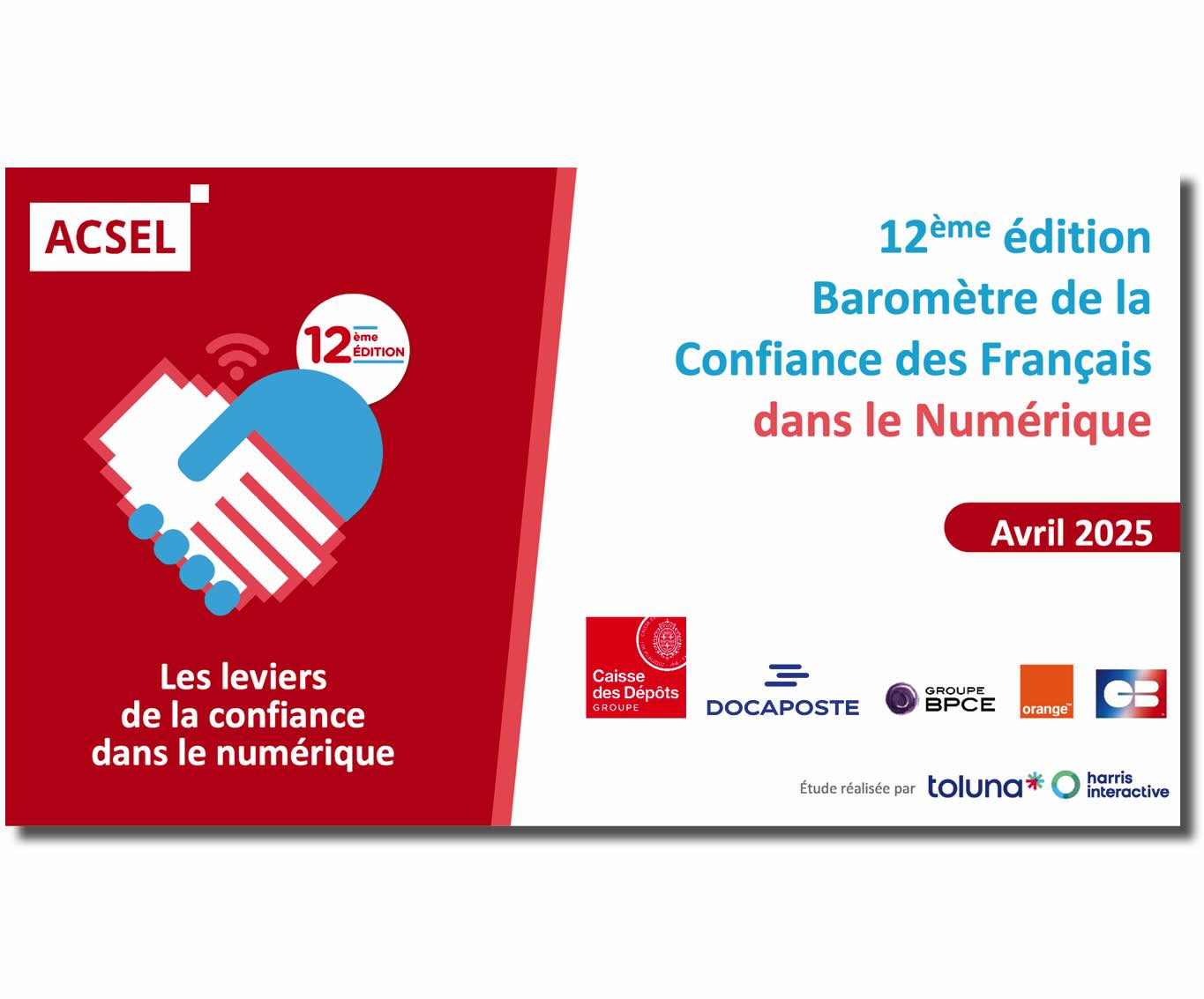 Baromètre confiance Français numérique 