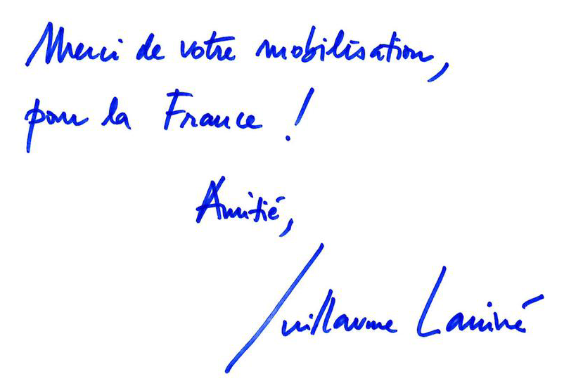 Merci de votre mobilisation