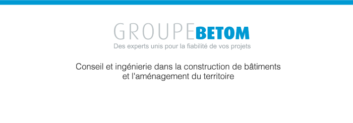 site web Groupe BETOM
