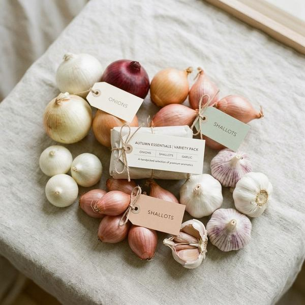 Autumn planting onions, garlic and shallots from Patch Seed & Garden