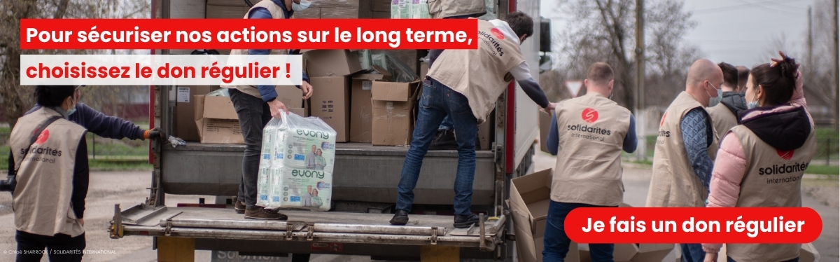 Pour sécuriser nos actions sur le long terme, choisissez le don régulier