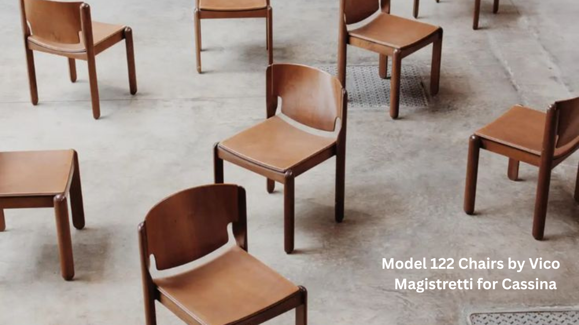 Chair 122 By Vico Magistretti 