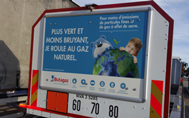 Butagaz : deux nouveaux camions roulant au gaz naturel comprimé