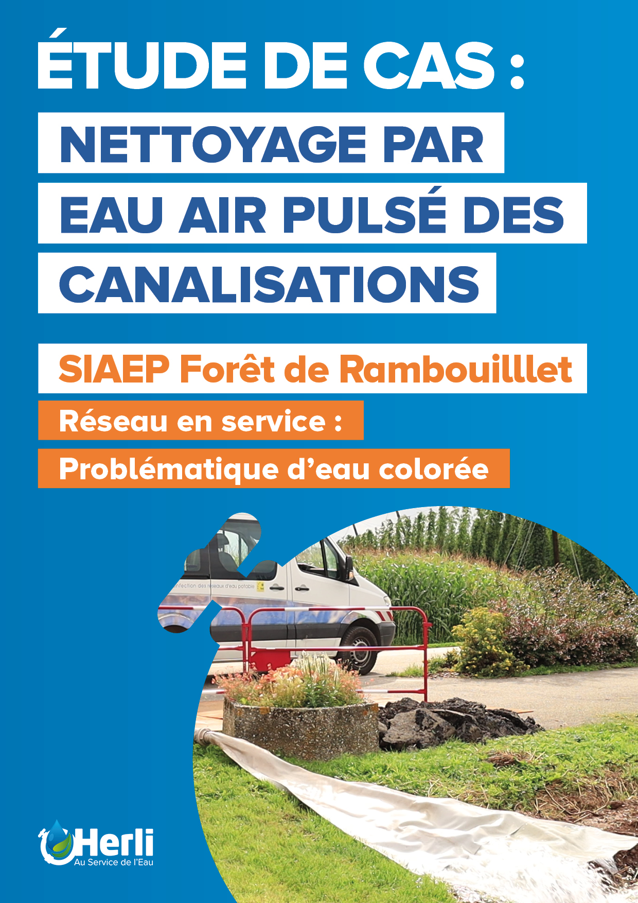 Etude de cas nettoyage eau air pulsé des canalisations d'eau potable 