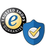 Trusted Shops seal with a shield and checkmark, symbol for Buyer Protection