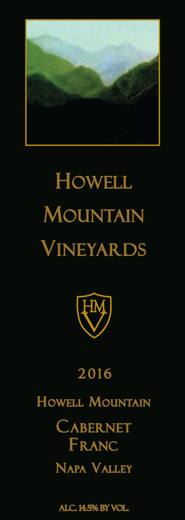 2016 Howell Mountain Vineyards Cabernet Franc