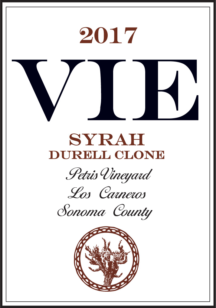 2017 VIE Petris Vineyard Durell Clone Syrah