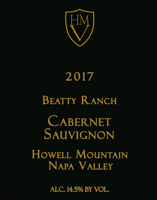 2017 Howell Mountain Vineyards Beatty Ranch Cabernet Sauvignon