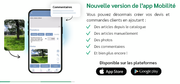 Nouvelle version de l'application Mobilité