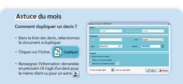 Astuce du mois
