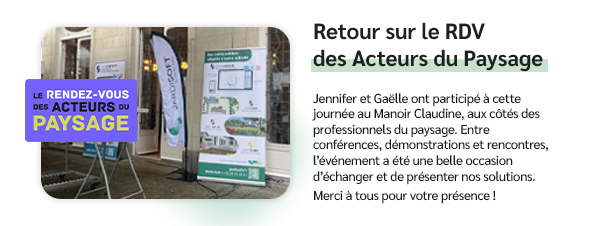 Retour sur le RDV des Acteurs du Paysage