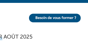 Besoin de vous former ?