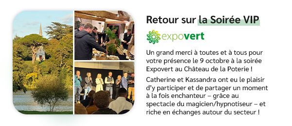 Soirée VIP Expovert