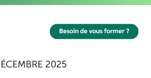 Besoin de vous former ?