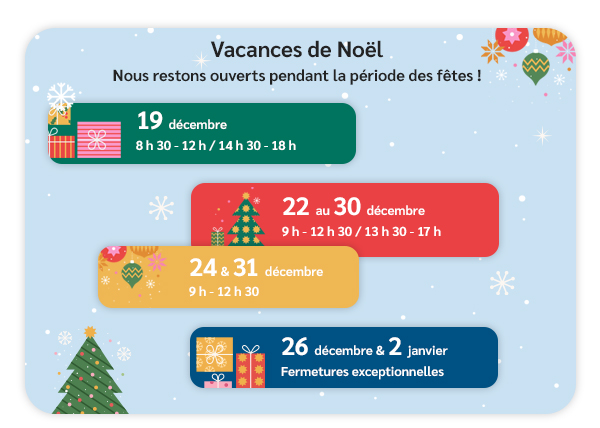 Fermeture exceptionnelle - Lundi 10 novembre