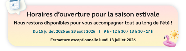 Horaires d'été
