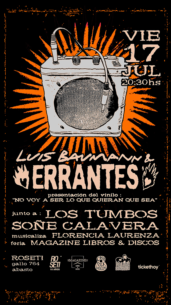 Flyer para historias Errantes