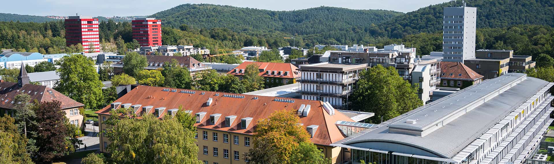 Campus der Universität des Saarlandes