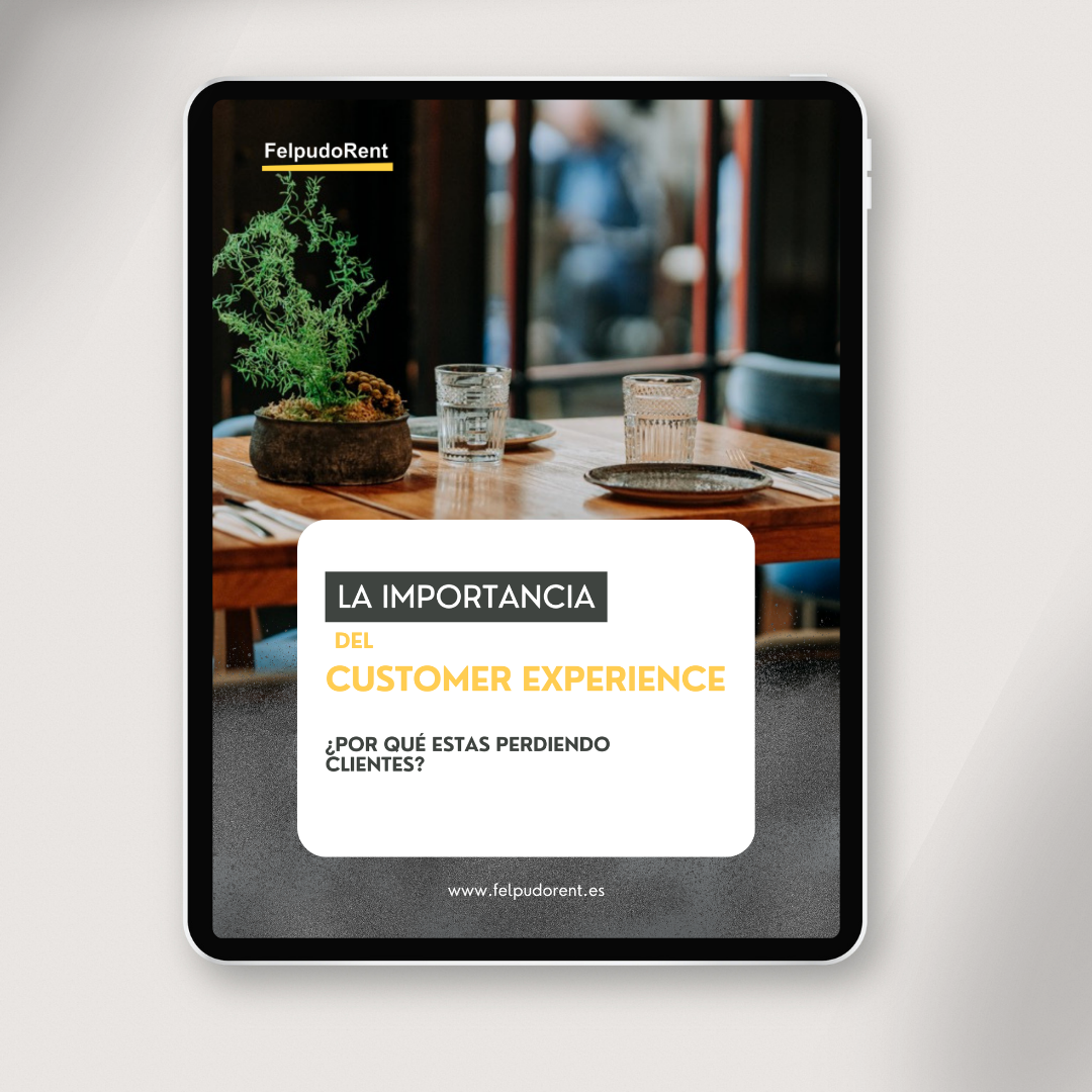 Portada de la guía Customer Experience para restaurantes