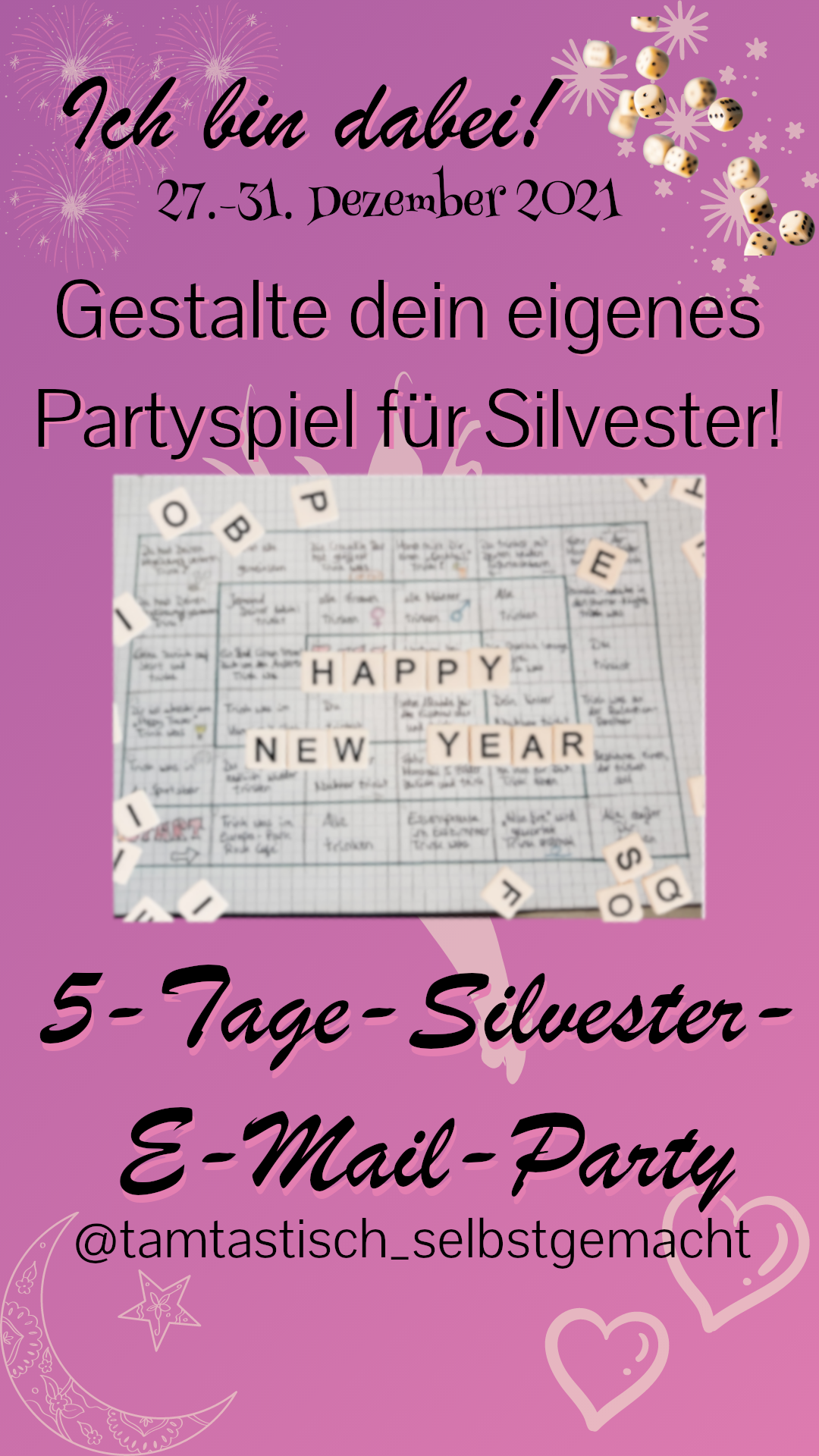 5-Tage-Silvester-E-Mail-Party: Ich bin dabei!