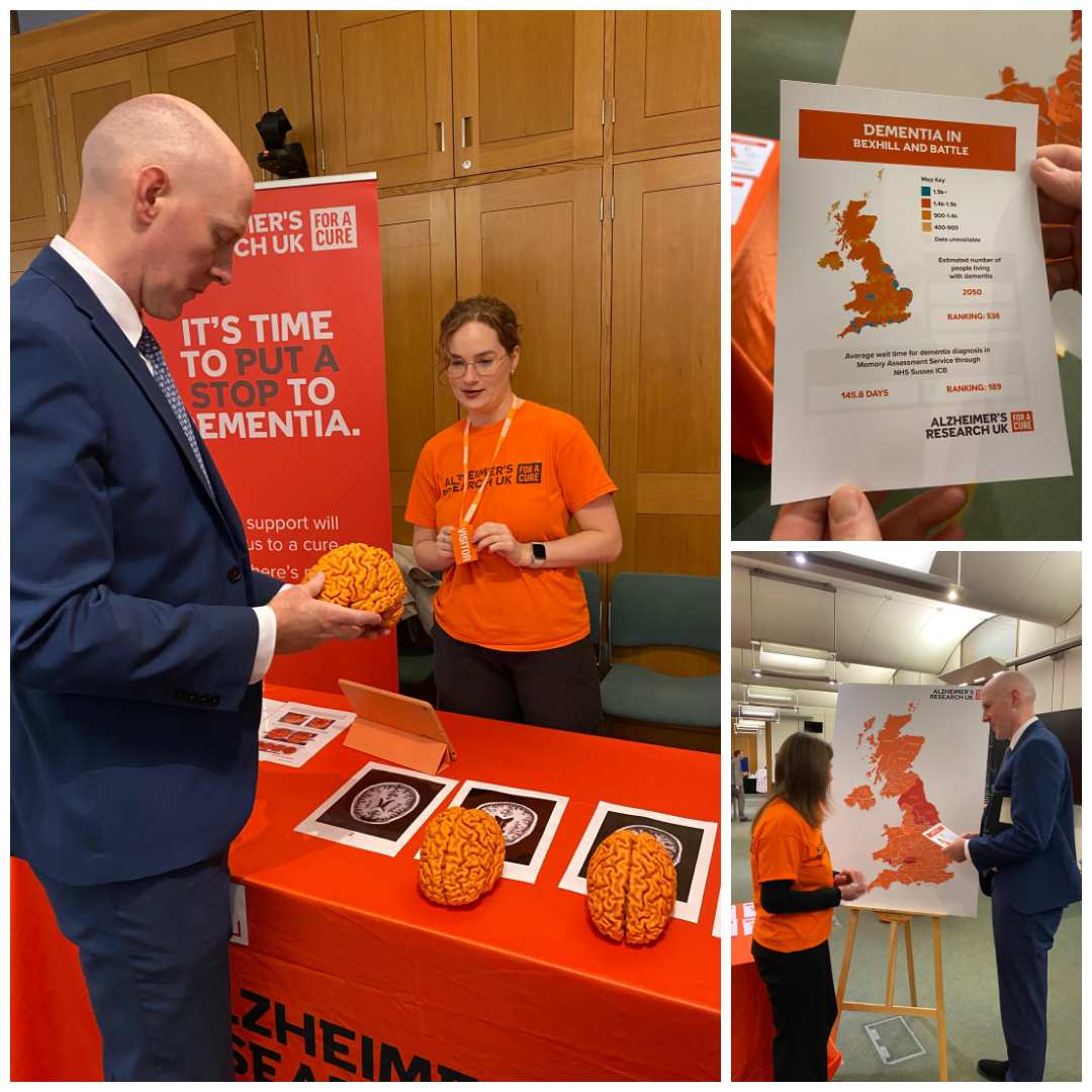 Alzheimer's Research UK reception photo