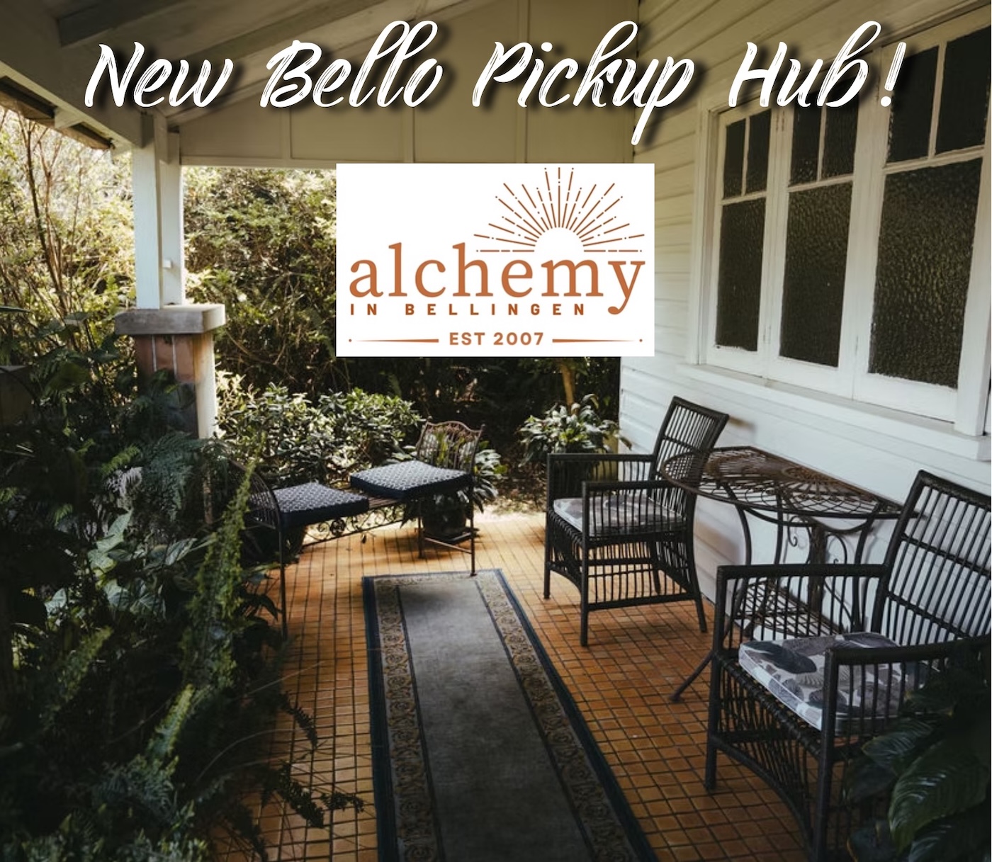 New Pickup Spot - Alchemy Bellingen