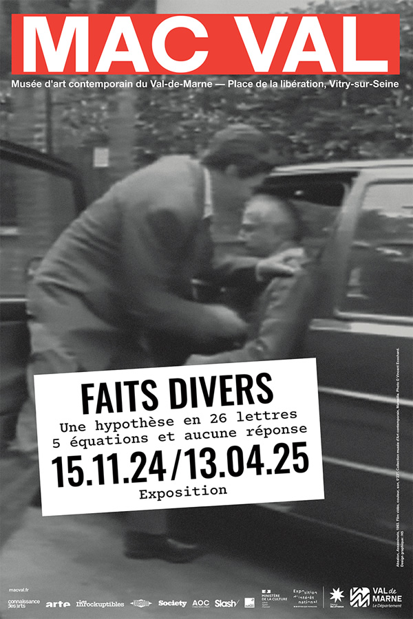 Vernissage de l’exposition « Faits divers » au MAC VAL, jeudi 14 novembre 