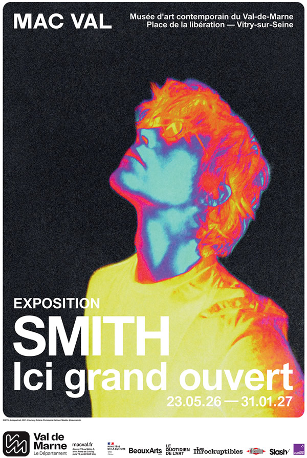 Vernissage de l’exposition de SMITH « Ici grand ouvert », samedi 23 mai