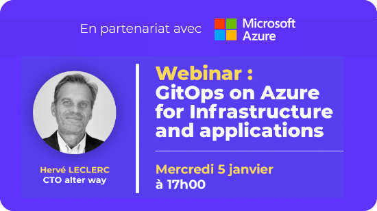 Webinar : Gitops on Azure for Infrastructure and applications