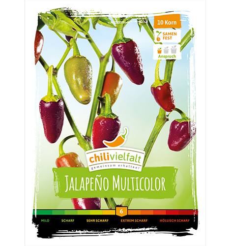 Chili Jalapeno Multicolor (10 Stück)