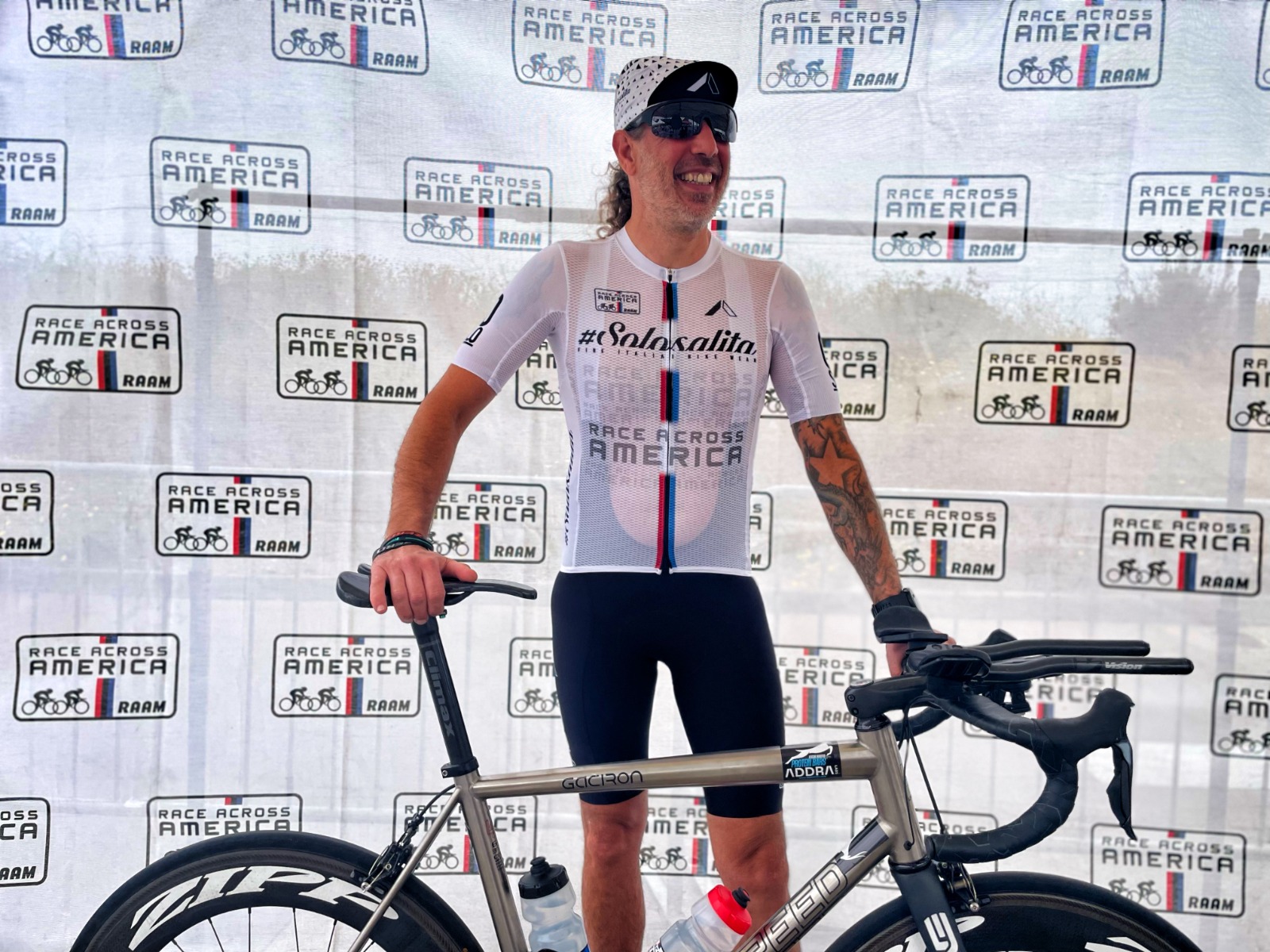 Giovanni Prosperi at the Race Across America