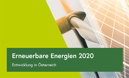 Erneuerbare Energien 2020 - Entwicklung in Österreich