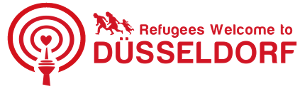 Logo Flüchtlinge willkommen in Düsseldorf