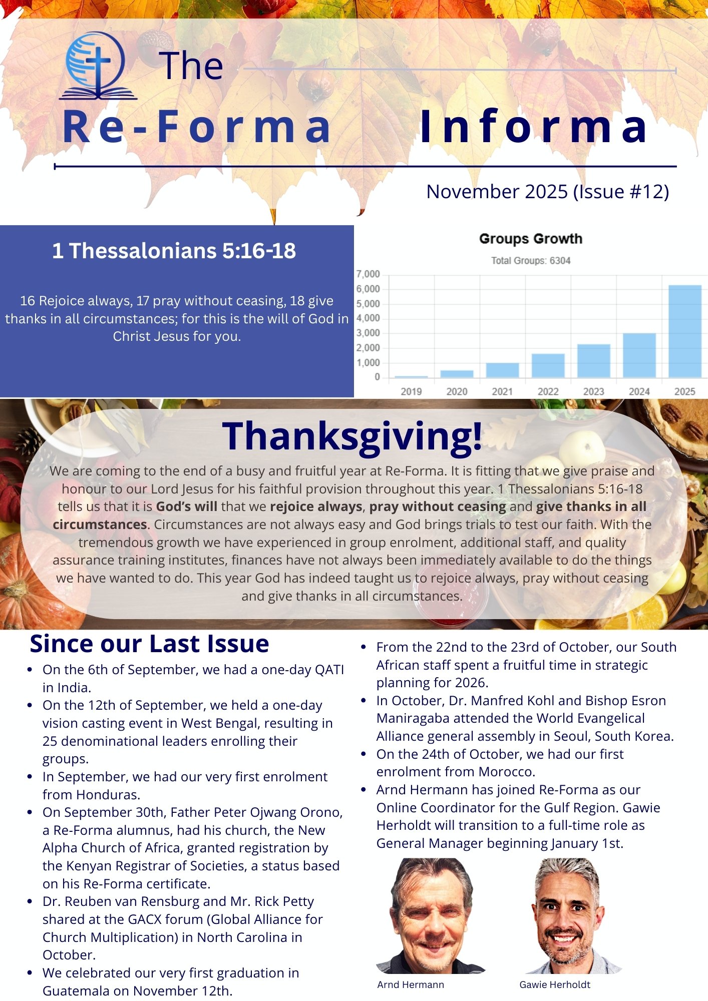 Newsletter #12 (2025 Issue 5 - November