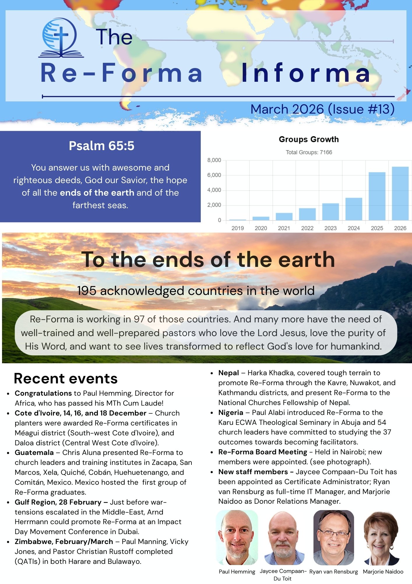 Newsletter #13 (2026 Issue 1 - March)