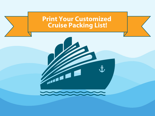 Customize Your Cruise Packing List PDF