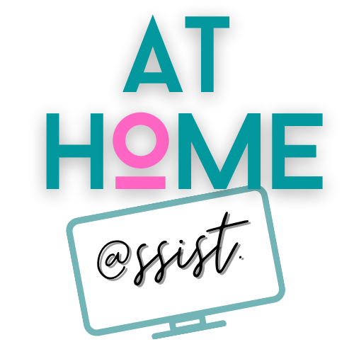 Logo société Athome Assist -assistance web freelance