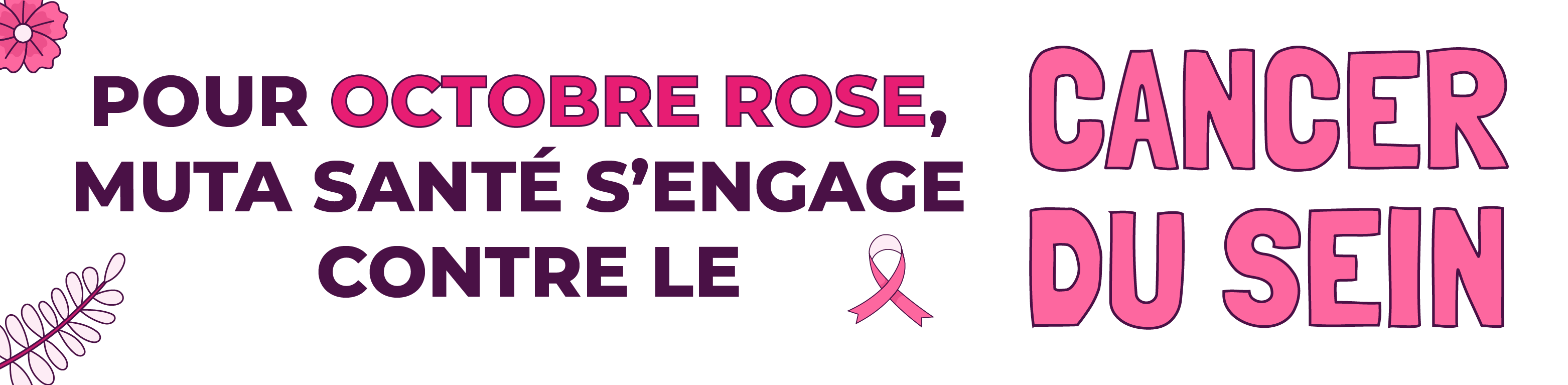MUTA SANTÉ - Octobre Rose