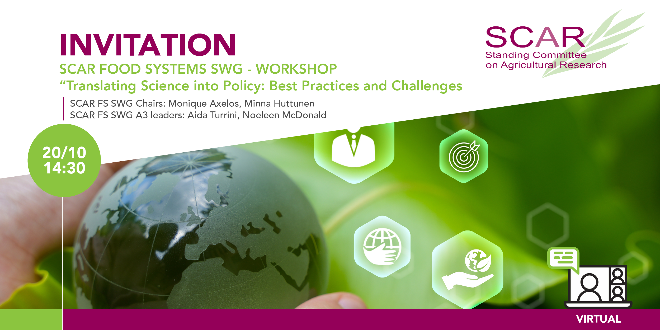Invitation - Workshop on “Translating science into policy: best practices and challenges”