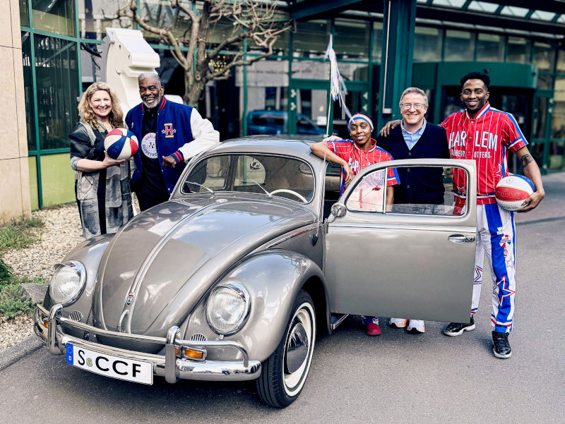 C2 CONCERTS unterstützt die CCF Children Cancer Foundation im Rahmen der Harlem Globetrotters Deutschlandtour 2026