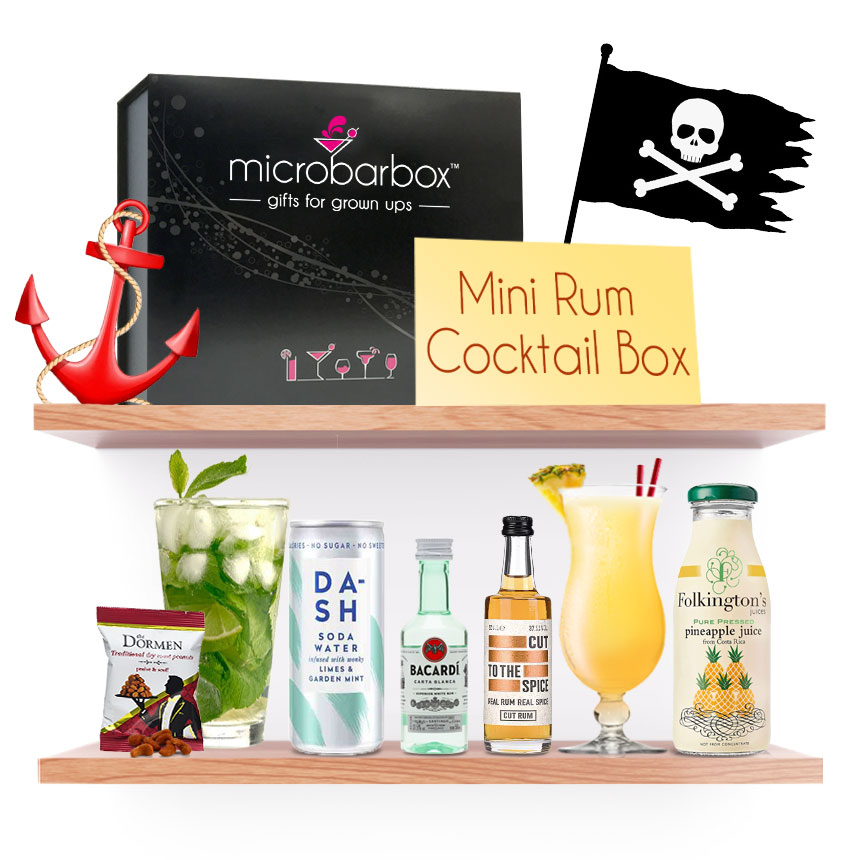 Prize #1 Mini Rum Cocktail Box