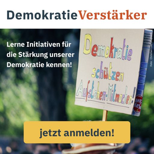 Flyer DemokratieVerstärker