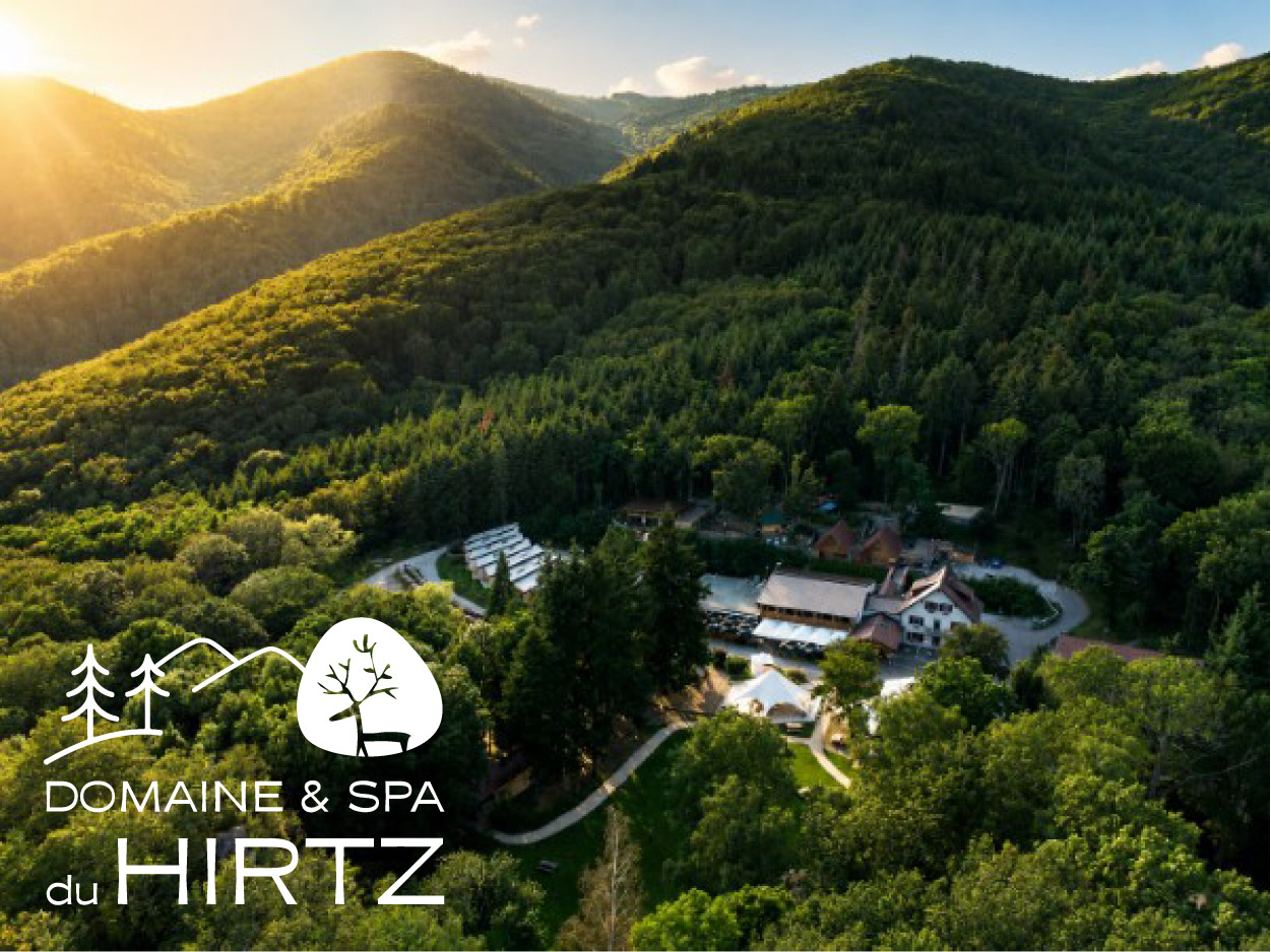 Photo vue aérienne du Domaine & Spa du HIRTZ