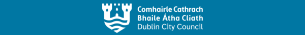 Dublin City Council logo and Dublin City Libraries logo