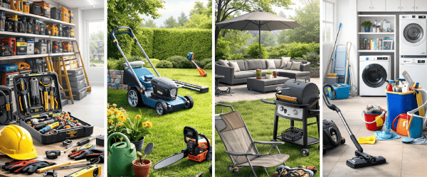 Les 4 Univers : bricolage, jardinage, outdoor et maison d'Univers du Pro représentés