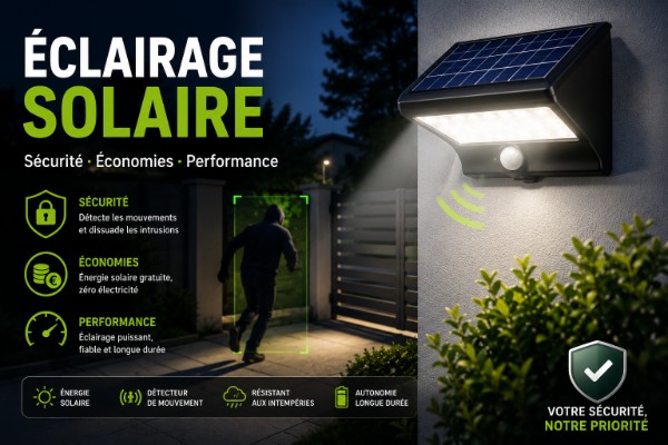 Éclairage solaire LED World Pro